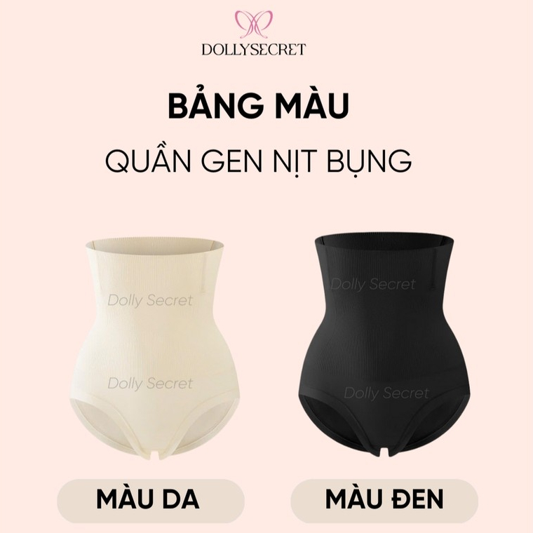 Quần gen bụng X LOCK định hình eo nâng mông Không Lộ Viền DOLLY SECRET Q09