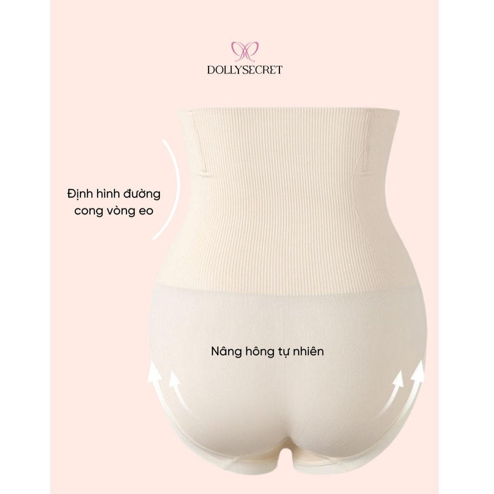 Quần gen bụng X LOCK định hình eo nâng mông Không Lộ Viền DOLLY SECRET Q09