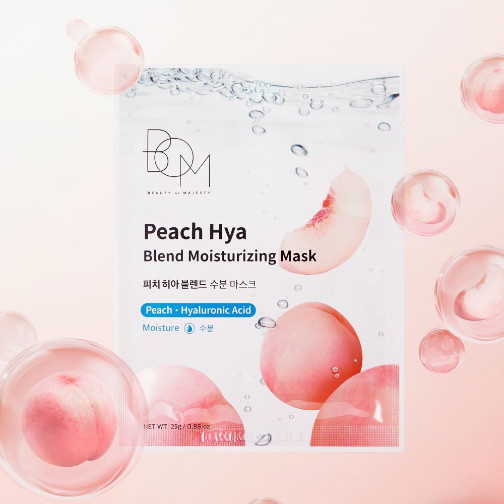 [GIFT] Mặt Nạ Dưỡng Ẩm BOM Peach Hya Blend Moisturizing Mask 25g