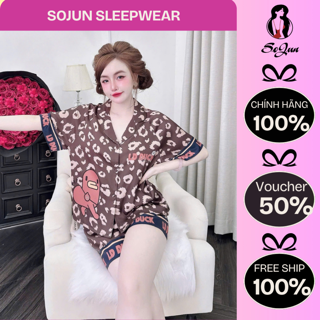 Bộ Pijama Đùi RAPLAN Nút Bọc In Họa Tiết Dưới 60Kg - TD 1568 | BigBuy360 - bigbuy360.vn