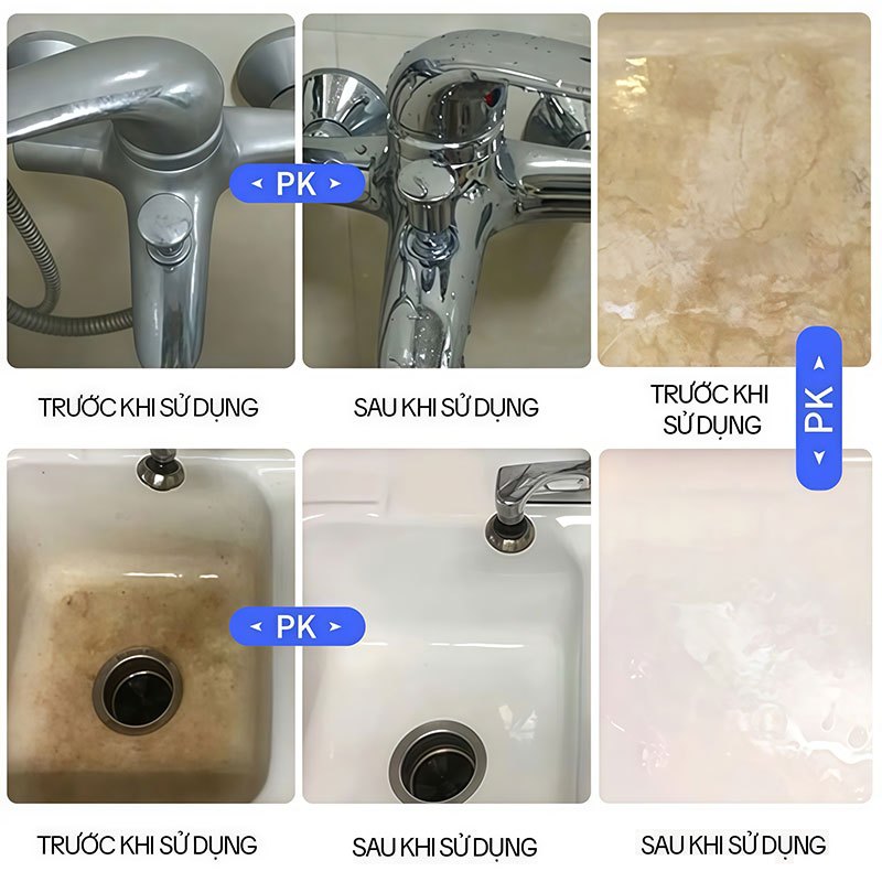 [COMBO 2] Tẩy Cặn Canxi Nhà Tắm HGO PLUS, Làm Sạch Kính, Vòi Sen, Bồn Sứ, Gạch Men, Gương Soi 500ML