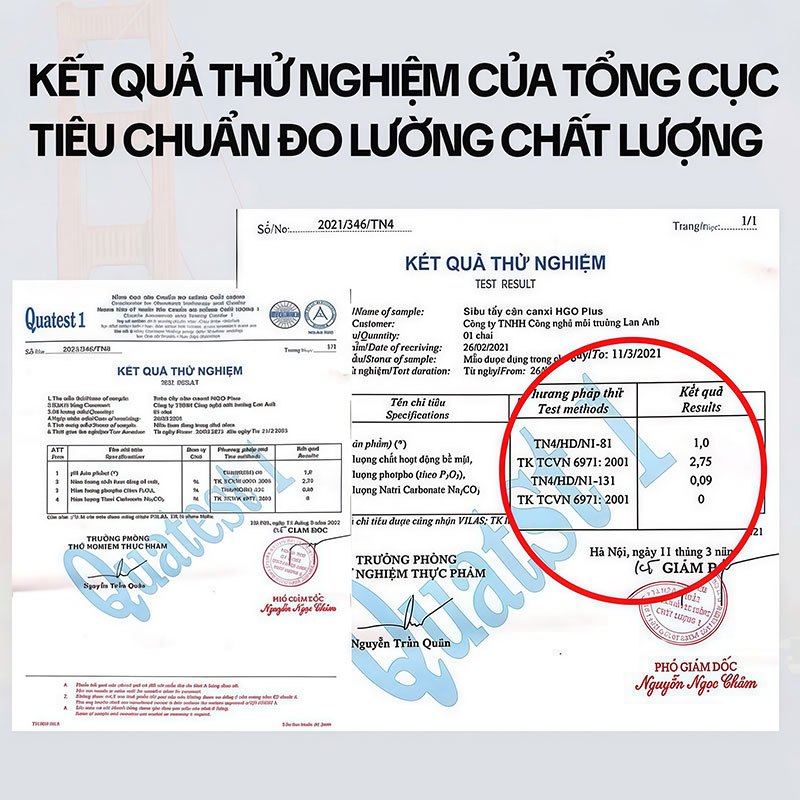 [COMBO 2] Tẩy Cặn Canxi Nhà Tắm HGO PLUS, Làm Sạch Kính, Vòi Sen, Bồn Sứ, Gạch Men, Gương Soi 500ML