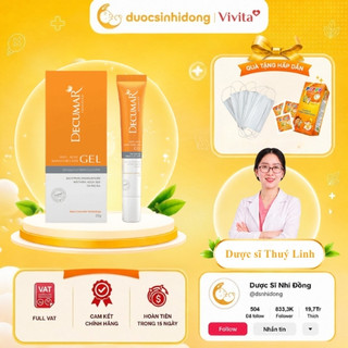 [🔥MUA LÀ CÓ QUÀ] Gel Chấm Mụn Nano Decumar Advanced 20g Giúp Giảm Mụn, Mờ Thâm, Thẩm Thấu Nhanh, Không Kích Ứng, Vivita