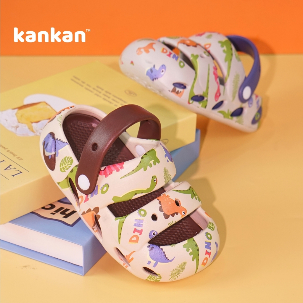 Sandal Khủng Long Cho Bé Trai KanKanStore Xăng Đan Bé Trai Siêu Nhân Khủng Long Êm Ái Thoái Mái KA139