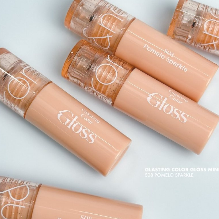 [Rom&nd][Mini Pink] Son Tint Bóng Romand Glasting Color Gloss Mini