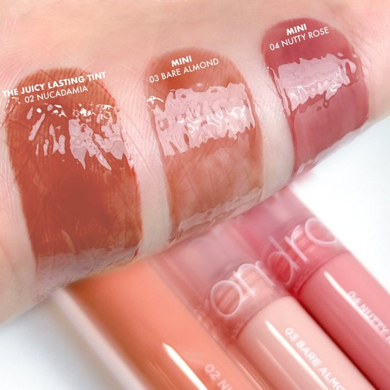 [Rom&nd][Mini Pink] Son Tint Bóng Romand Glasting Color Gloss Mini
