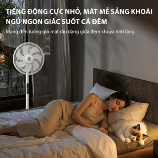 [Hàng Mới Ưu Đãi]Quạt Cây Đứng QCOOKO Quạt Cây 7 Cánh Siêu Mát Tiết Kiệm Điện Năng Vận Hành Êm Ái Bh 12 Tháng