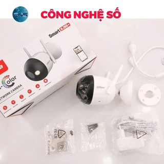 Camera IP WIFI Dahua F4C-LED Full color thân 4.0MP Chính Hãng