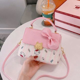 Túi xách cầm tay đeo chéo mini cho nữ đính nơ xinh chất da PU cao cấp MIE BAG