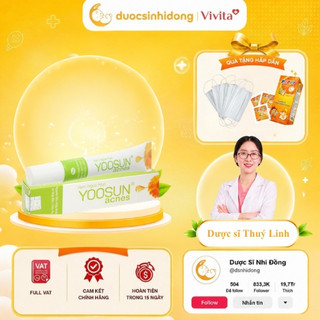 [ CHÍNH HÃNG ] Kem Yoosun Acnes Ngừa Mụn, Giảm Bã Nhờn, Mờ Sẹo Tuýp 15g