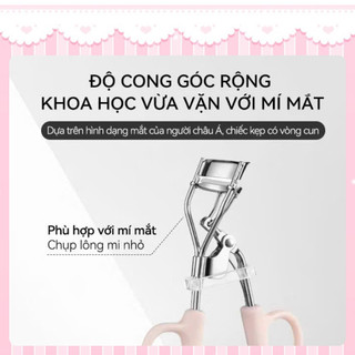 [Hỏa Tốc 24H] Kẹp Bấm Mi Ôm Sát Bầu Mắt Dụng Cụ Tạo Độ Cong Mi Trang Điểm Hằng Ngày