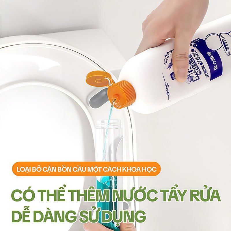 Cây Chà Bồn Cầu KITIMOP TL03, Chổi Cọ Bồn Cầu, Cọ Bồn Cầu Nhà Vệ Sinh