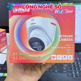 Camera IP 4MP DAHUA DH-IPC-HDW2449T-S-PRO,Tích hợp mic,Tầm xa LED trắng thu hình có màu 30m