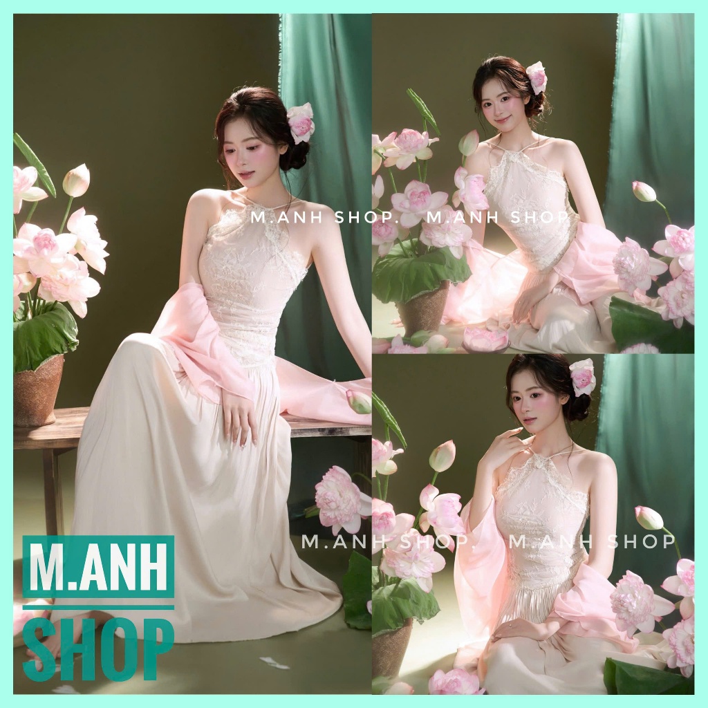 Yếm Cẩm Tú Cầu Chụp Ảnh Concept Nghệ Thuật Nàng Thơ Chụp Ảnh Beauty Xinh Đẹp
