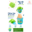 CỐC TẬP UỐNG CHO BÉ CÓ TAY CẦM,CÓ VAN CHỐNG SẶC 240 ML