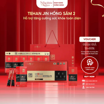 Hồng Sâm DeaHan Jin Hàn Quốc Hồng Sâm 1 Tháng Cao Cấp Dạng Stick Tiện Lợi Chăm Sóc Sức Khỏe