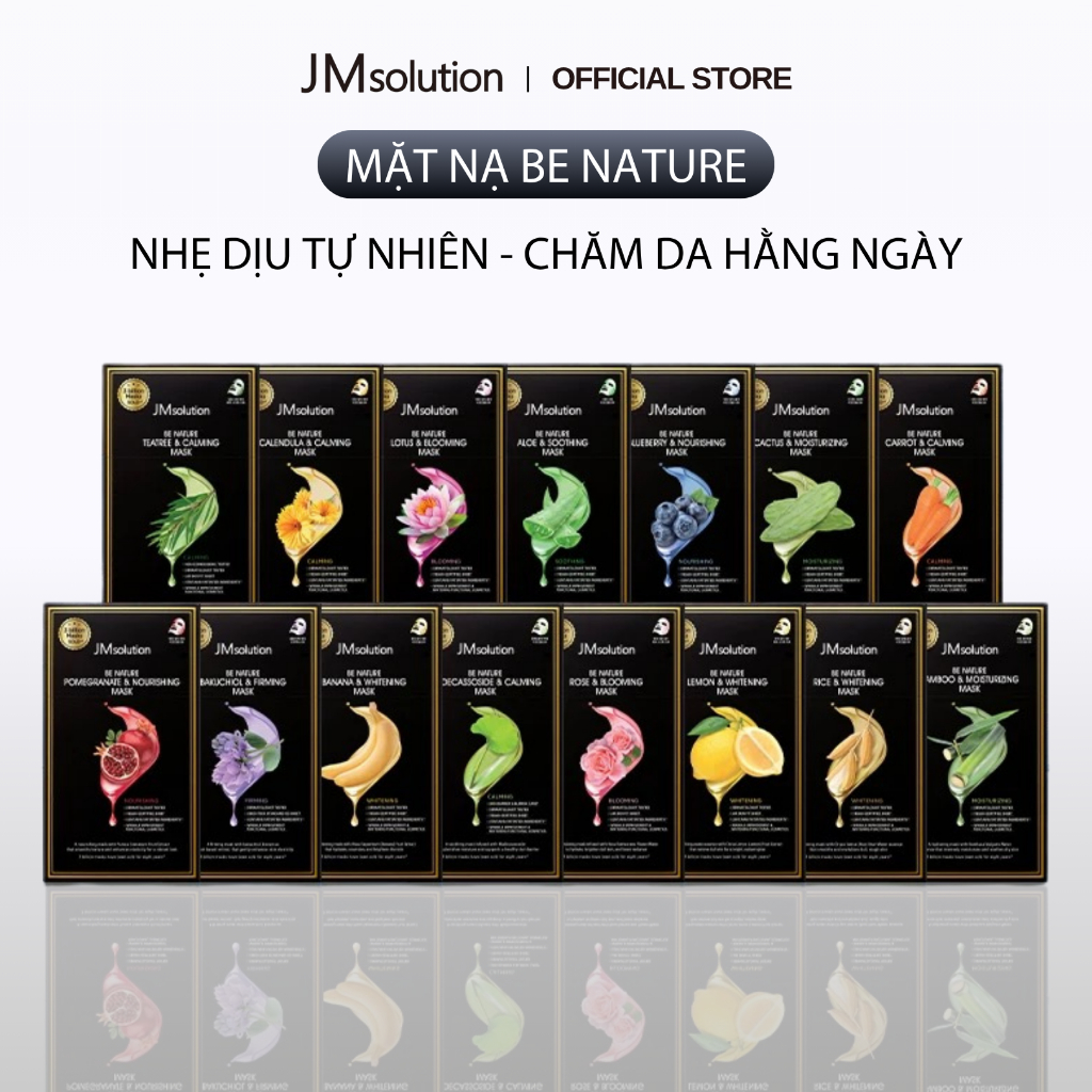JMsolution Mặt Nạ Be Nature Mask 24ml – Dưỡng Ẩm & Phục Hồi Da Chính Hãng