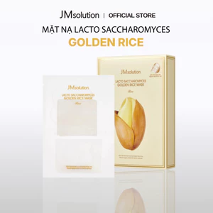JMsolution Mặt Nạ Gạo Lacto Saccharomyces Golden Rice Mask Hỗ Trợ Cấp Ẩm Làm Sáng Da Chống Lão Hóa Chính Hãng