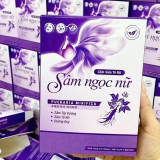 Bột Cốm Sâm Ngọc Nữ Mộc Tâm - Kết Hợp Giữa Sâm Tố Nữ, Đương Quy, Hỗ Trợ Bồi Bổ Cơ Thể