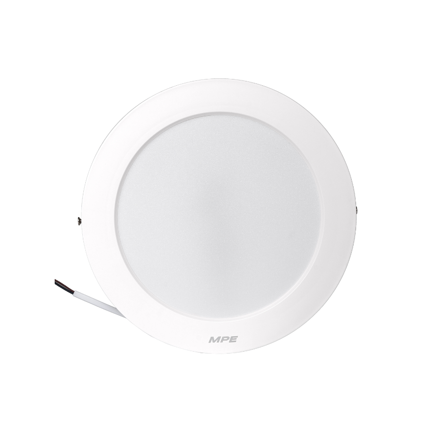 Đèn Led Panel Ốp Nổi MPE nhựa, mặt tròn SRPL2, Led Panel tròn Ốp Trần 12W, 18W, 24W, tích hợp Driver (DOB) trong đèn