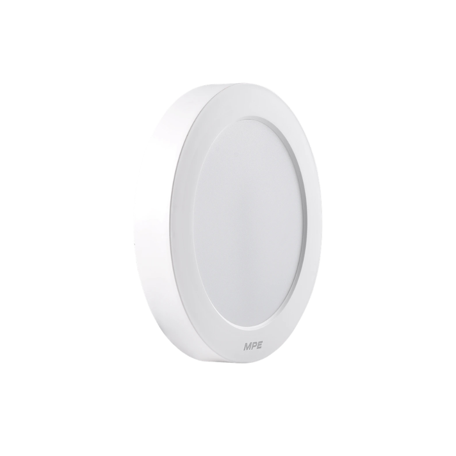 Đèn Led Panel Ốp Nổi MPE nhựa, mặt tròn SRPL2, Led Panel tròn Ốp Trần 12W, 18W, 24W, tích hợp Driver (DOB) trong đèn