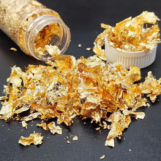 Lọ giấy nhún, lá vàng bạc rắc bánh kem,phụ kiện trang trí bánh sinh nhật Giá Rẻ- Phụ Kiện Trang Trí Bánh [FREESHIP🚗]