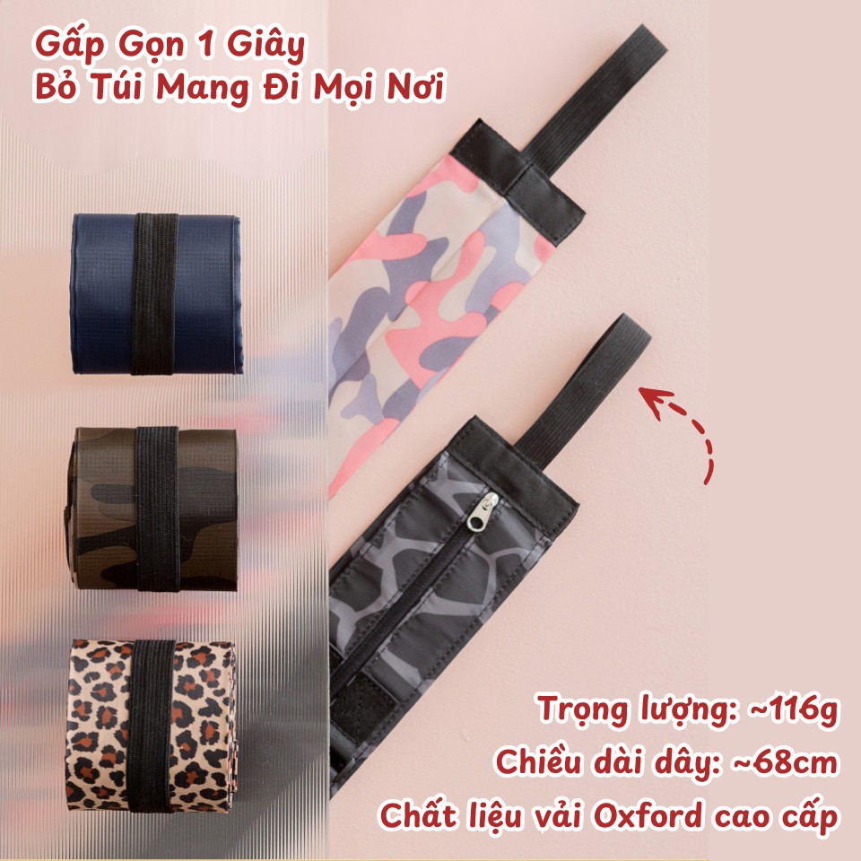 Túi Gấp Gọn Đi Bơi Đi Biển HomeMate Vải Oxford Chống Nước, Túi Xách Du Lịch Dung Tích Lớn, Túi Đi Chợ Tái Sử Dụng
