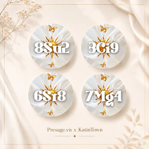 Set 20 Stickers - Phong Thủy Dán Hủ Gia Vị