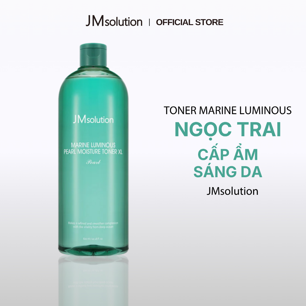 Nước Cân Bằng Ngọc Trai Dưỡng Sáng Da JMsolutin Marine Luminous Pearl Moisture Toner XL Pearl