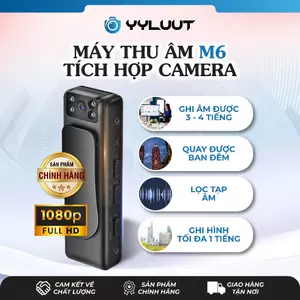Camera mini cài áo full HD 1080 góc quay 180 độ siêu rộng, quay đem hồng ngoại rõ nét , hỗ ghi âm kết nối OTG