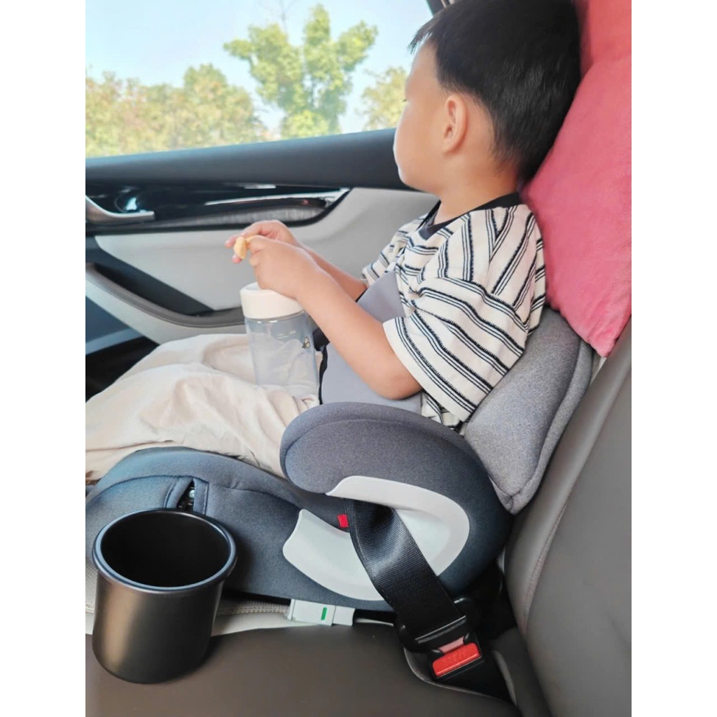 Ghế ngồi ô tô cho bé ULOP/HOBESIN chính hãng chuẩn ISOFIX dùng cho bé 3-12 tuổi có tựa lưng, tay an toàn thể gấp gọn ..