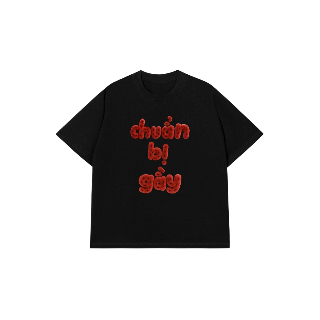 Áo Thun CHUẨN BỊ GẦY Áo Phông REDLABEL Cotton 100% Oversize Nam Nữ TS101