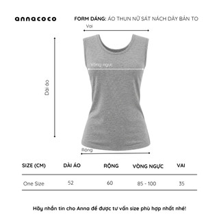 [HOẢ TỐC] Áo Thun Nữ Sát Nách Dây Bản To Dáng Ôm Thanh Lịch | Cos Nasi Tee