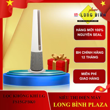 ( 2 trong 1: lọc + quạt ) Máy lọc không khí LG PuriCare™ AeroTower Hit FS15GPBK0 cho phòng 23m2