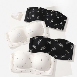 Áo ngực nữ su không dây quây ngang Cao Cấp viền silicon chống tuột ôm ngực gom quả cute DEVARI A620