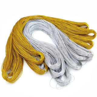 Bó 100m dây kim tuyến trang trí, nguyên liệu Handmade(dây không co dãn)