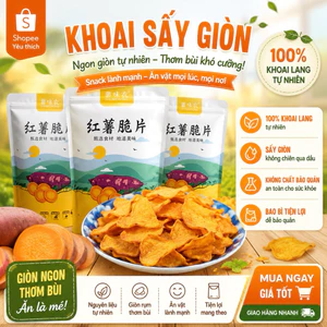 KHOAI SẤY GIÒN GÓI 250g giòn thơm không chiên healthy
