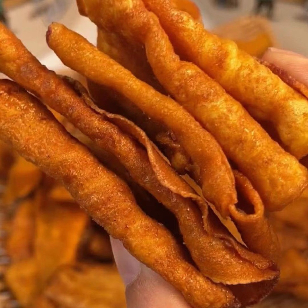 KHOAI SẤY GIÒN GÓI 250g giòn thơm không chiên healthy