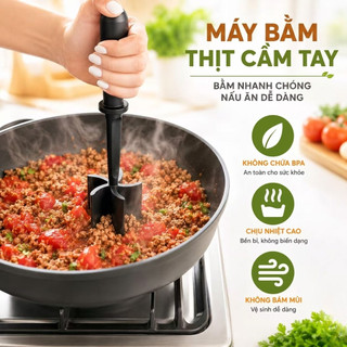 Máy Băm Thịt Cầm Tay Đa Năng - Dụng Cụ Nhà Bếp Thông Minh, Băm Nhanh, Nhuyễn Mịn