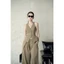 Set áo gile phối quần ống rộng sang trọng lịch lãm CHouChou, Bộ áo gile quần ống rộng nâu tây lịch sự