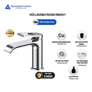 Vòi Chậu Lavabo Rossi R803V1 Có Nóng Lạnh, Bảo Hành 2 Năm