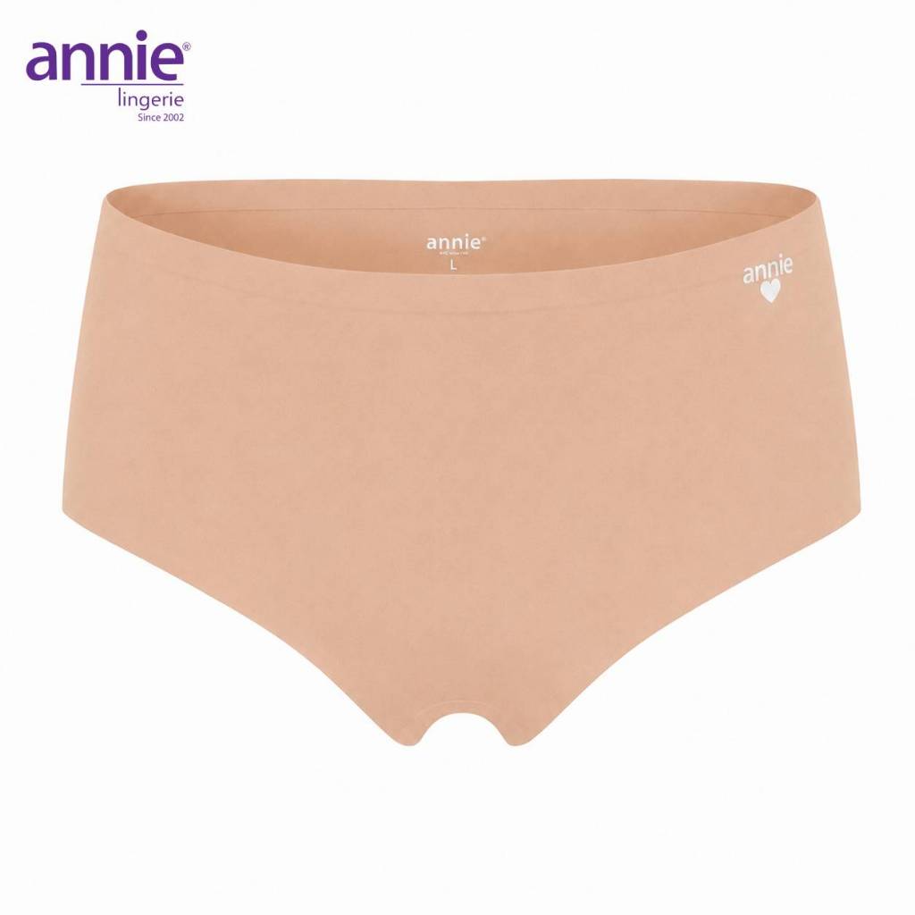 Quần lót nữ đúc su không đường may lưng vừa annie QE 4595 mềm mịn co giãn 4 chiều