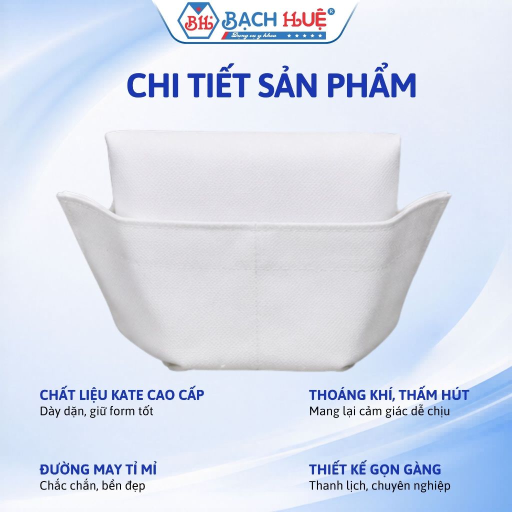 Nón Y Tá, Nón Điều Dưỡng Nữ Cao Cấp – mũ y tế vải kate trắng form rộng rãi co giãn thoải mái vừa vặn