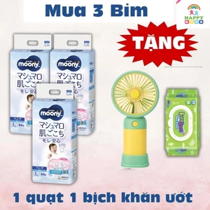 Tã Dán, Bỉm Quần Moony Xanh Chính Hãng Nội Địa Nhật Đủ Size (NB90/S84/M64/L54/M58/L44/XL38/XXL26)