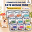Pate Monge Dành Cho Chó Cao Cấp Hộp 100g, Pate Ý Cho Chó Thơm Ngon Đủ Vị Không Chất Bảo Quản Pet Kool