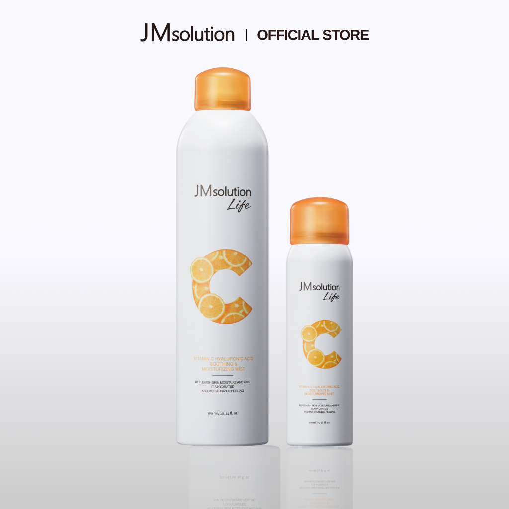 JMsolution Life ̣Xịt Khoáng Cấp Ẩm Và Làm Dịu Da Vitamin C Hyaluronic Acid Soothing & Moisturizing Mist