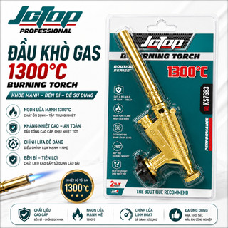 Đầu Khò Ga Mini JcTop Cao Cấp – Tia Lửa Mạnh, Chịu Nhiệt 1300°C