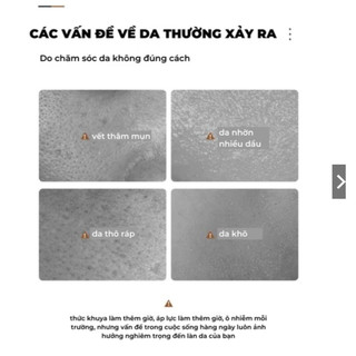 Bộ sản phẩm dưỡng da căng bóng chăm sóc da mặt bộ 5 món đẹp trắng xóa mờ thâm nám