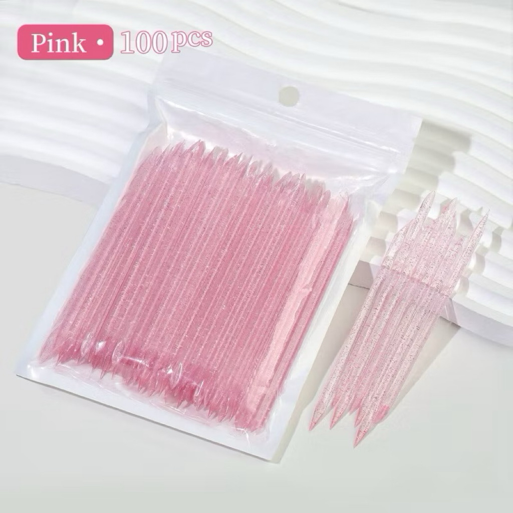 Que đẩy móng pha lê dùng tròn nailbox- túi 100c
