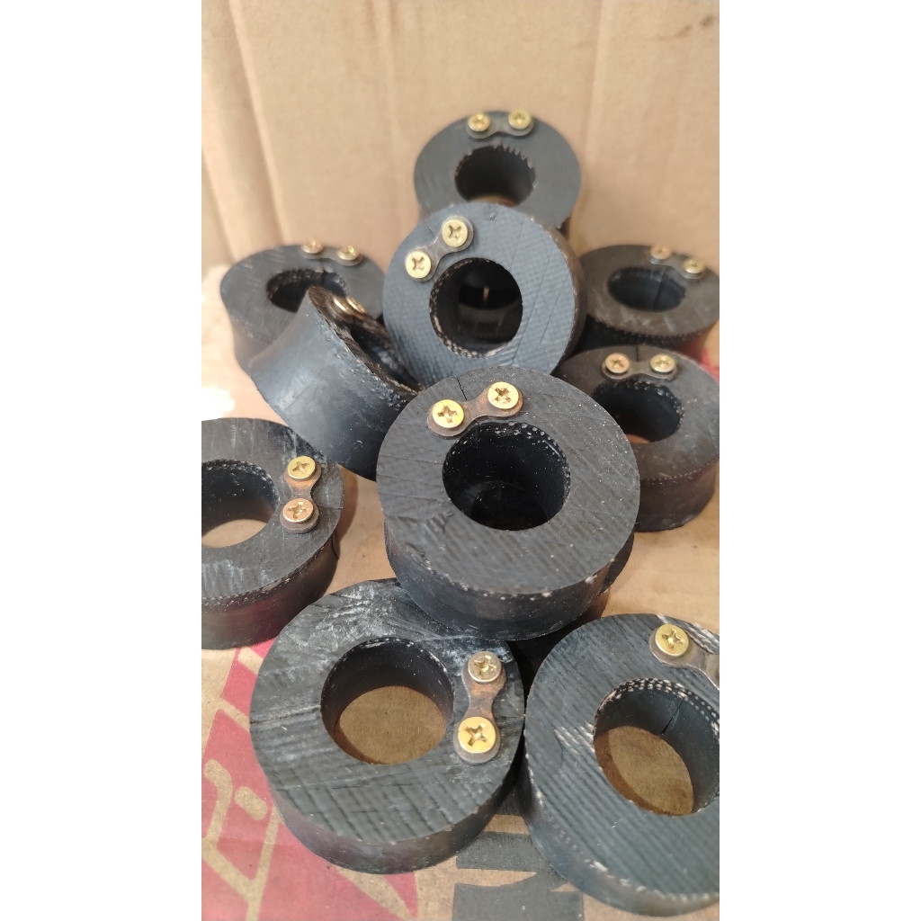 Cao Su Đỡ Sên Gắp Xe Máy Cải Tiến Mới - Con Lăn Đỡ Xích Cao Su Lốp Siêu Bền Dành Cho Xe Số, Xe Độ